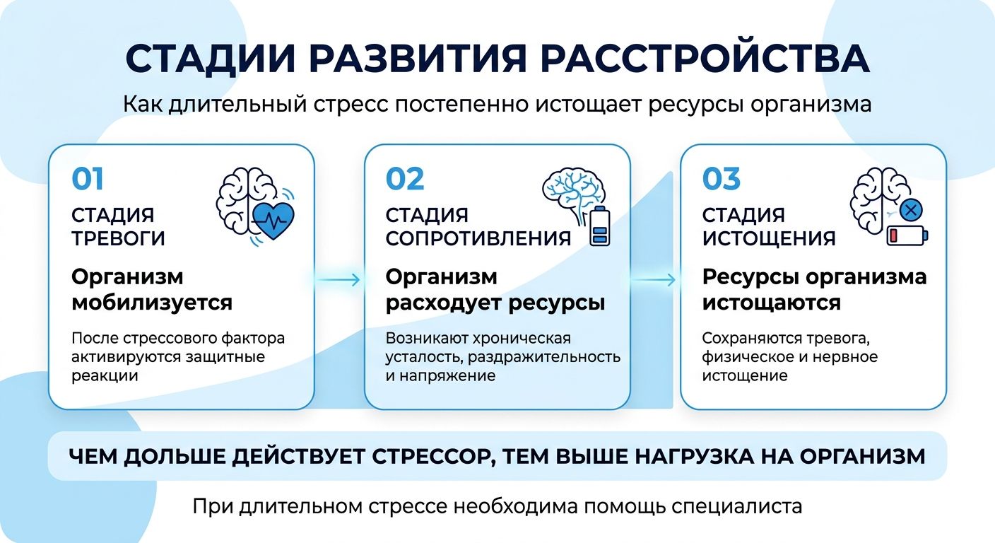 Лечение стресса в Муслюмово инфографика